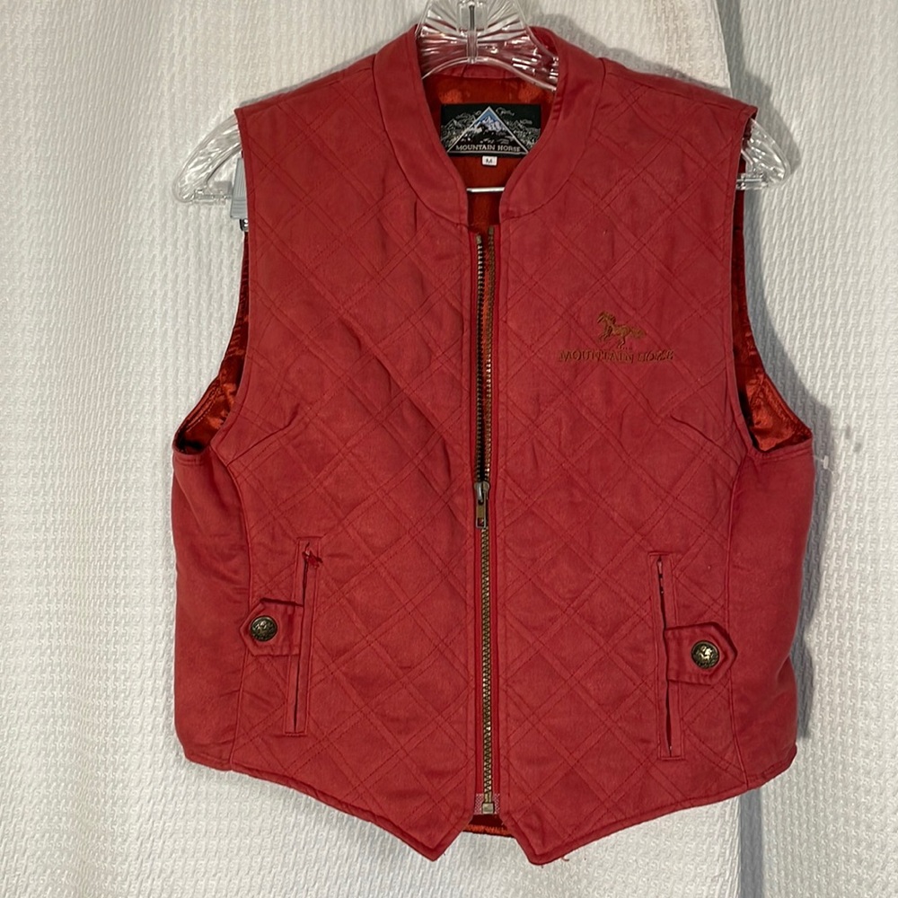 Mountain Horse Red ladies vest